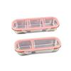 Portable 304 Stainless Steel Bento Lunch Box with Compartments, Microwave-Safe for Office