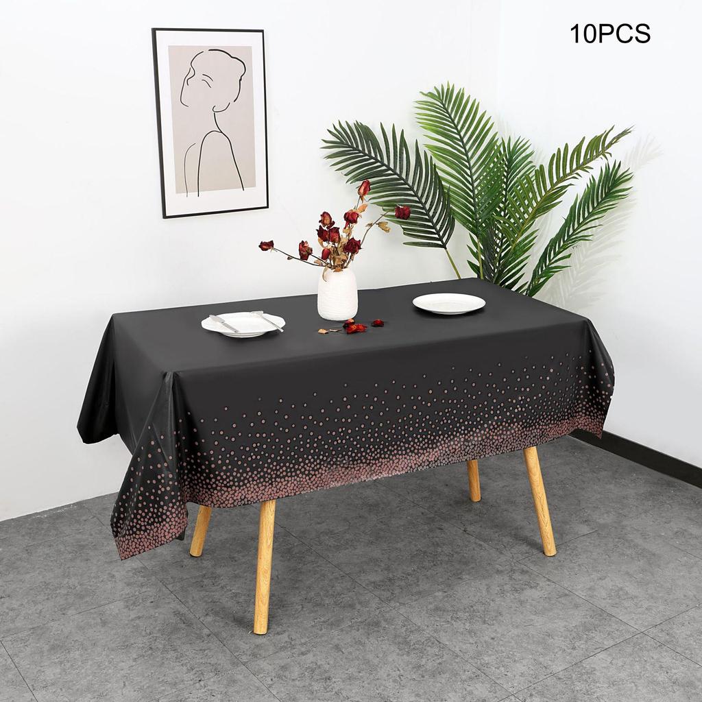 Einweg Tischdecke Weiß Mineup 4er-Pack Weiße Einweg-Tischdecken 137x274 Cm – Rechteckig, Wasserdicht & ölfest Für Bierbänke, Partys, Geburtstage, Hochzeiten & Babypartys