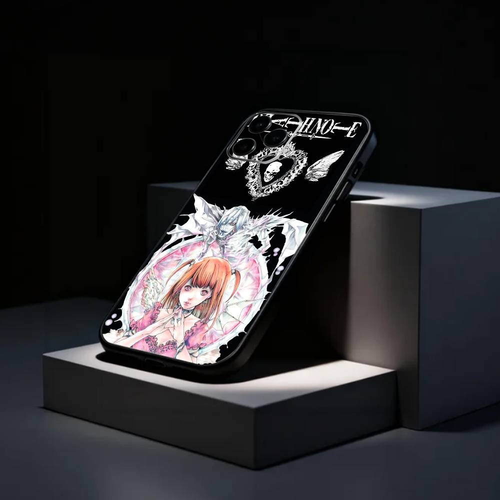 Misa anime D-Death N-Note    Phone Case Silicone Soft For IPhone 17 16 15 14 13 12 11 X XR Plus Pro Max Plus