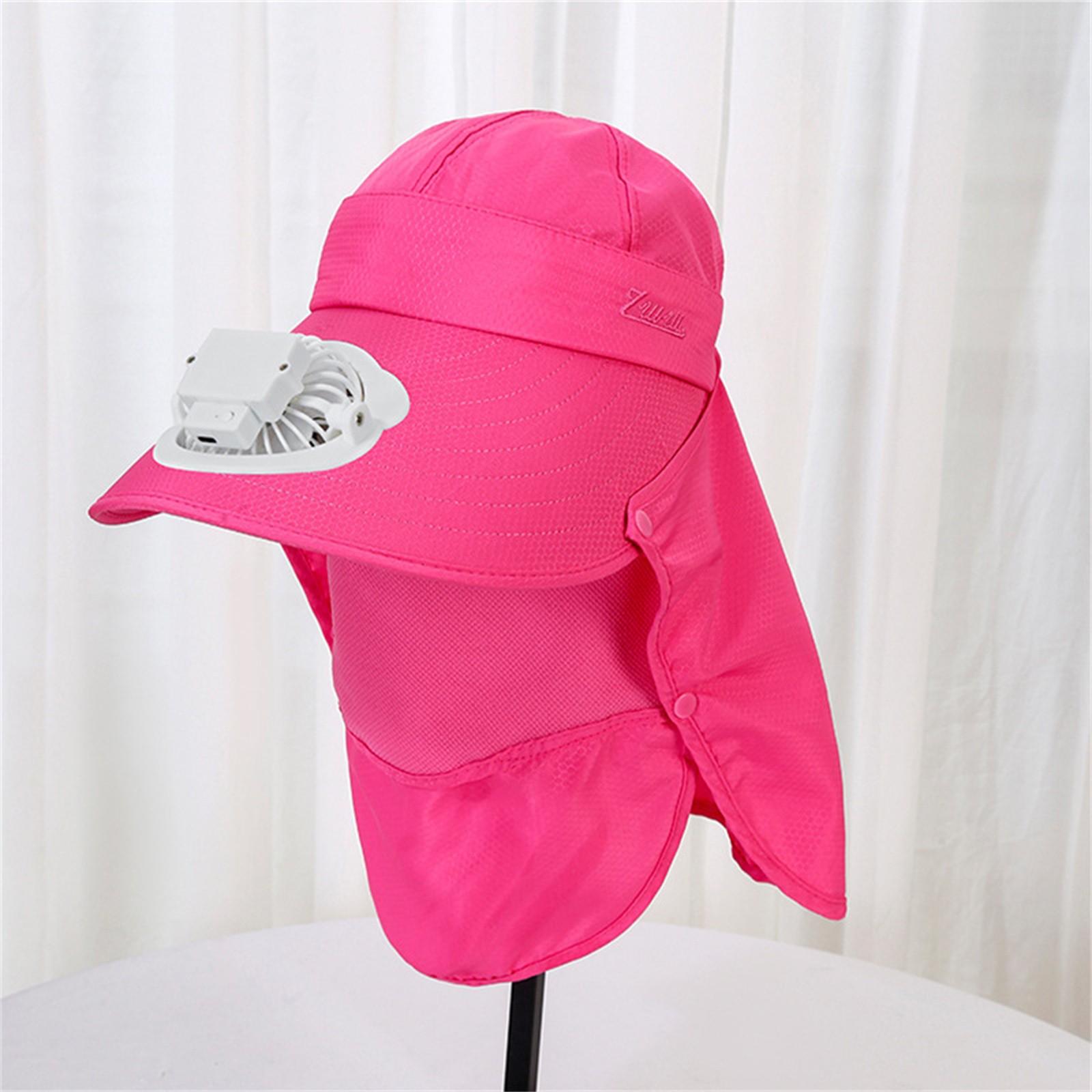 

Шляпа от солнца для альпинизма и рыбалки с большим солнечным вентилятором One Size