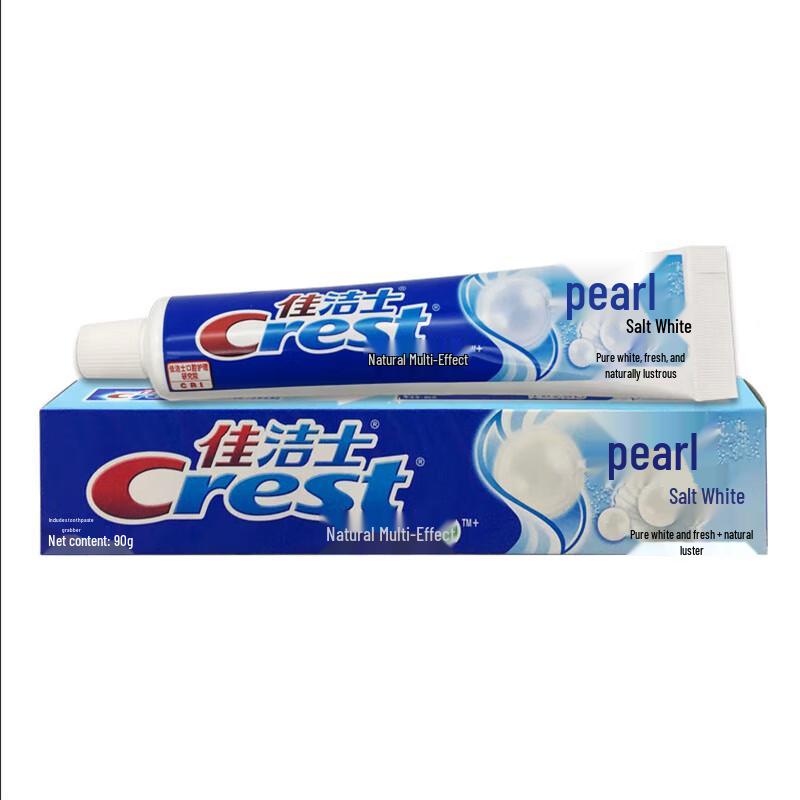 Crest Natural Multi-Effect Pearl Salt Whitening Toothpaste (4-Pack)