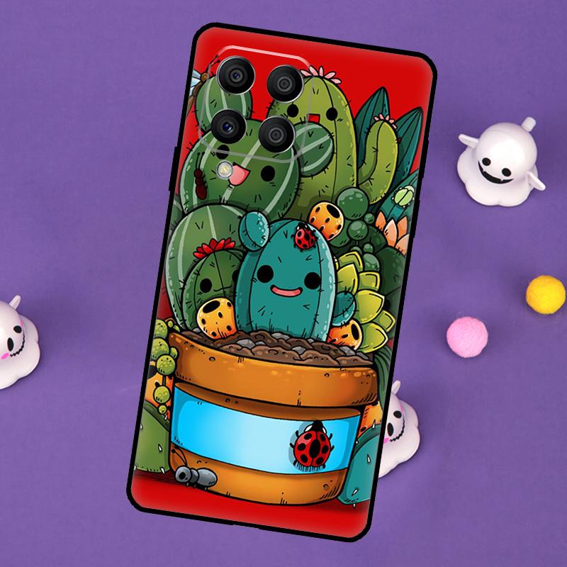 Cactus Plants Succulents Cover For Samsung Galaxy M11 M51 M31 M33 M13 M23 M53 M15 M55 M14 M34 M54 M20 M32 M52 Case