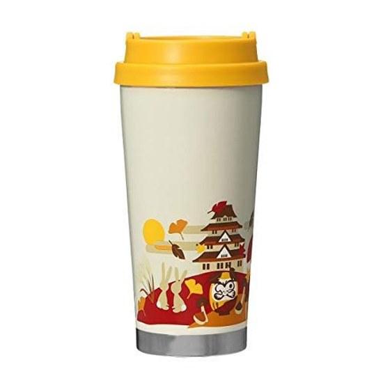 STARBUCKS You Are Here Collection Stainless Steel Tumbler JAPAN Autumn 473ml Japanese Style Maple Susuki Chestnut Full Moon Castle Daruma Mount Fuji