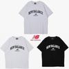 New Balance Camiseta Esencial de Manga Corta con Logo de Arco Nbnefco213 3