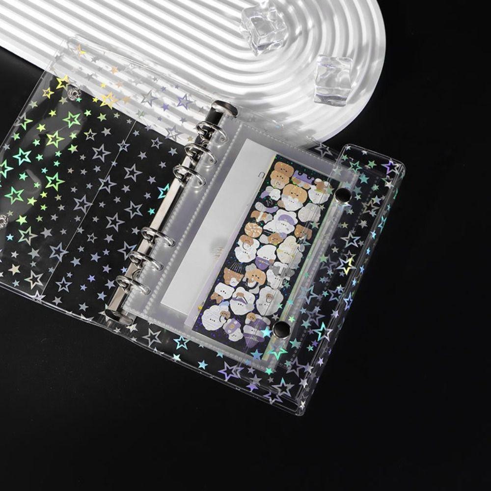 Inner Page Card Binder A6 Photocard Binder Sheets Transparent PP Acid Free Photo Album Refill Pages Multiple Pockets Sleeve