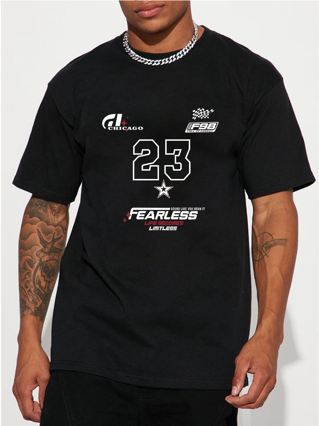 Casual Graphic T-shirt - Short Sleeves M