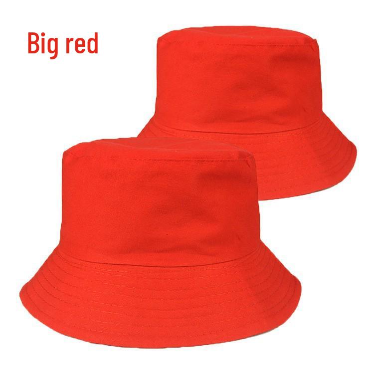 Custom Embroidered Cotton Bucket Hat: Double-Sided, Unisex Sun Protection for Mountaineering.
