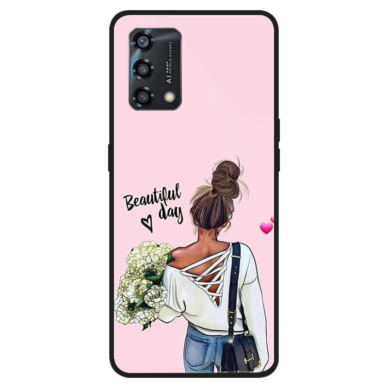 For Oppo A74 4G Case CHP2219 Funda Soft Silicone Phone Case For Oppo A74 5G OppoA74 A 74 Cover Coque Fundas Cartoon Bumper