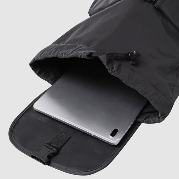 Umbro Flap Rucksack Backpack (10L) Charcoal Ur223Cbp51