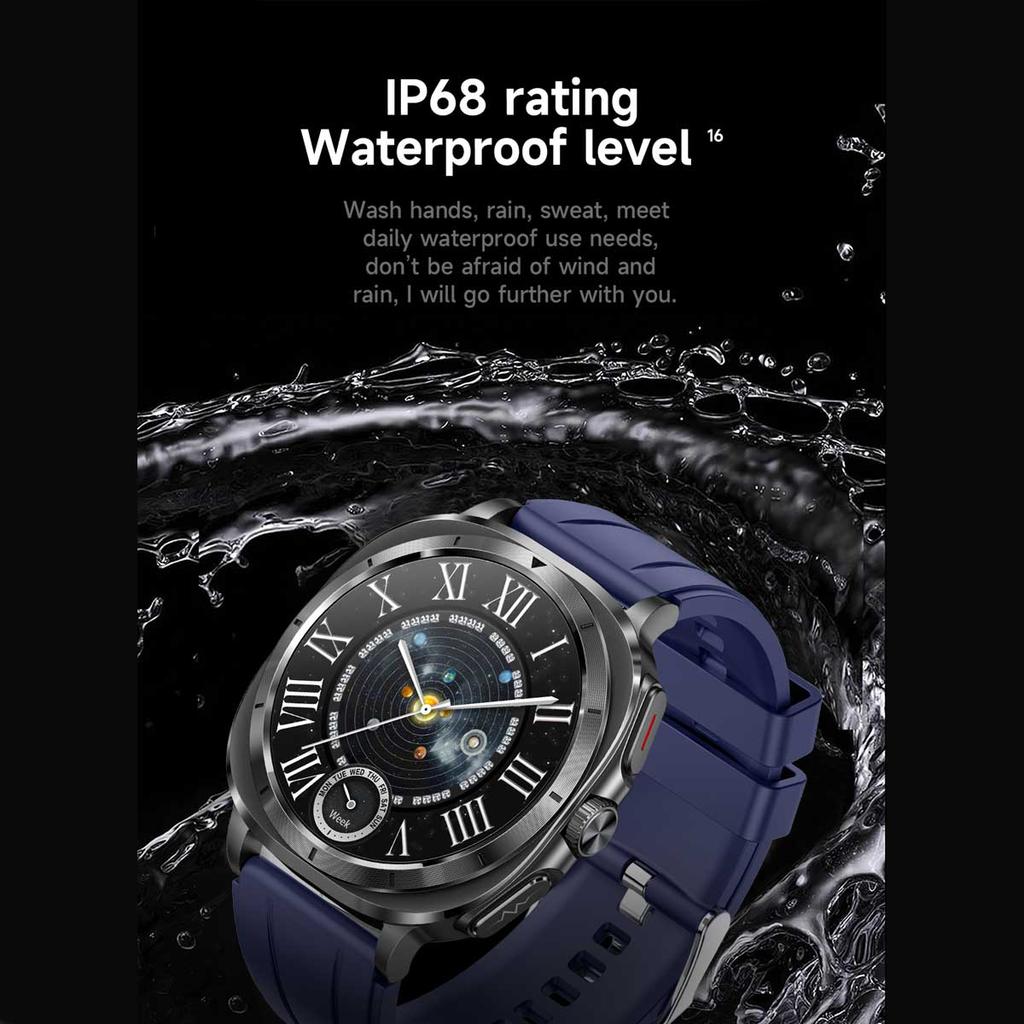 2025 Fashion New Expert Level Health Smart Watch Men ECG+PPG Laser Monitor Uric Acid Blood Fat Blood Pressure NFC HD Call Watch