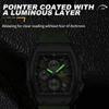 Men Sport Waterproof Quartz Watch Luxury Barrel-Shaped Steel Band Alloy Dial Casual Couple Luminous Wristwatch