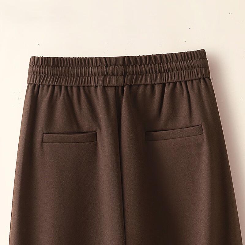 Silbaishé Women's High-Waist Wide-Leg Drape Pants