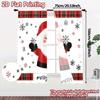 2pcs,Curtains Cute Santa Claus Christmas Chic Curtains&Drapes Versatile Durable Polyester Curtains All Seasons for Living Room,