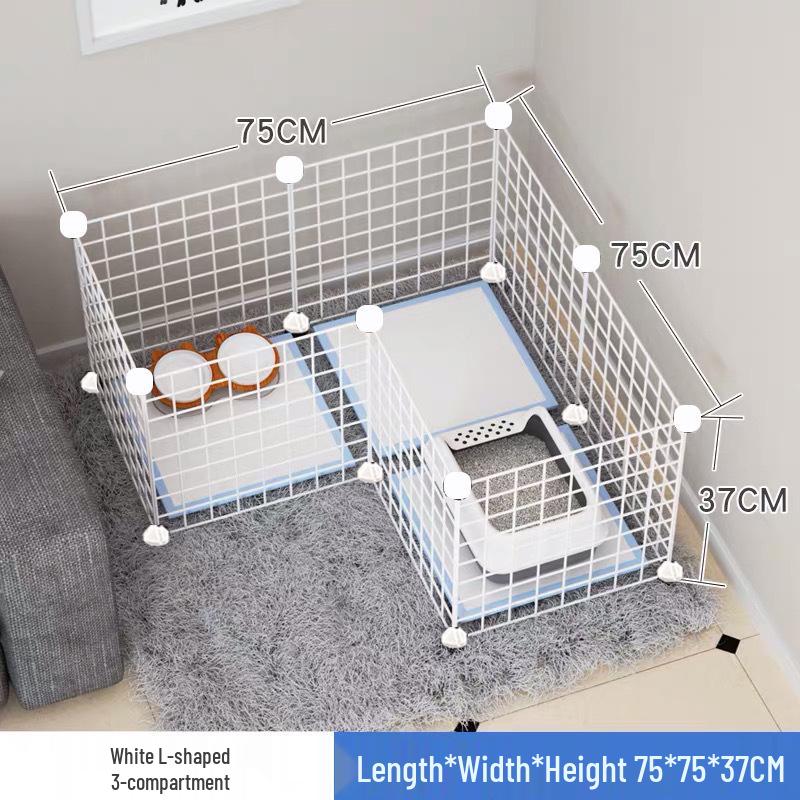 Pet Fence: Indoor Medium & Small Dog Gate, Barrier, & Stopper