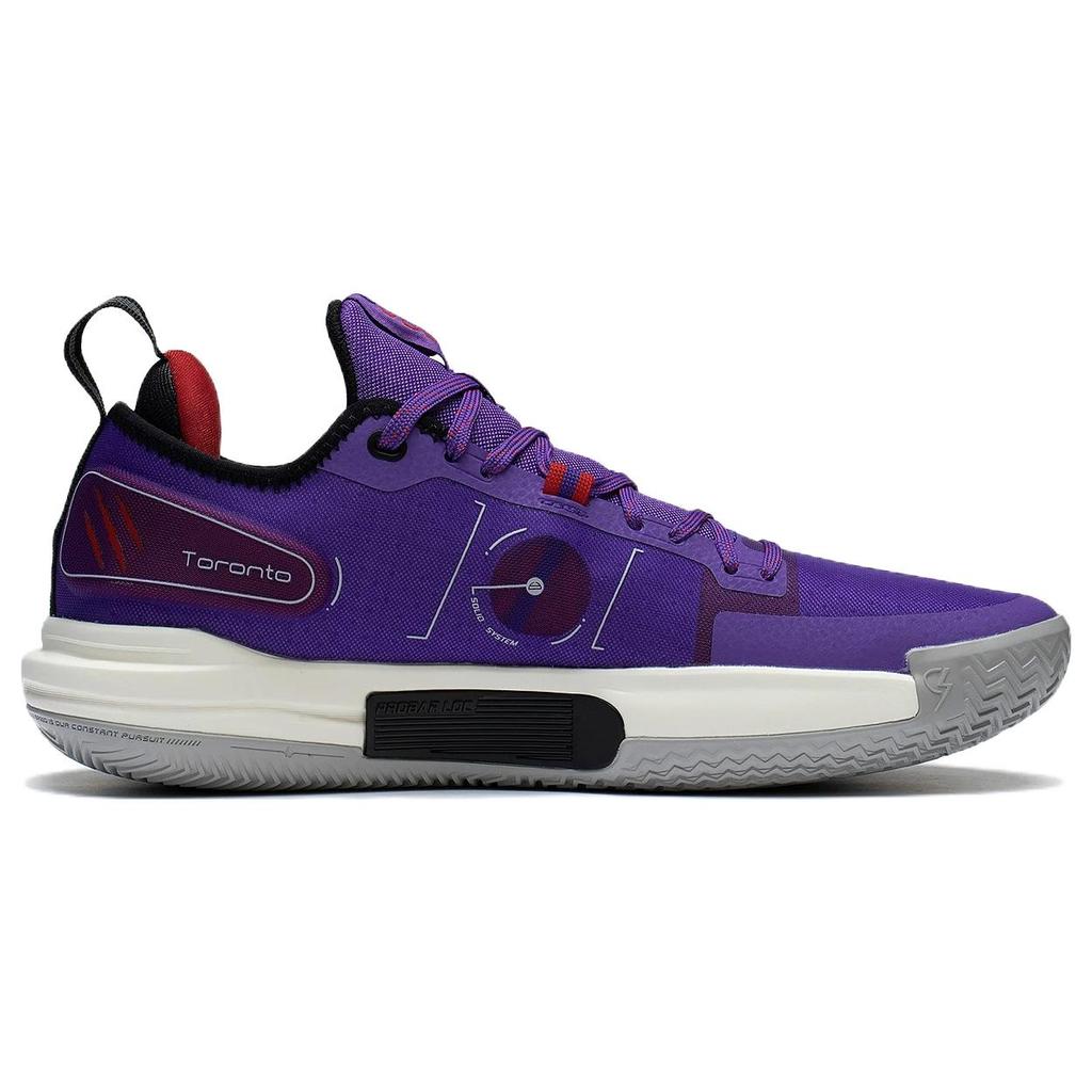 Li Ning Speed 9 Premium Cushioning Slip Resistant Abrasion Resistant Coverage Support Low top Basketball Shoes Men's ABAS071-3