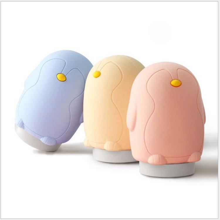 1pc Cartoon Silicone Hot Water BottleWater-fillable Hand WarmerMini Portable Hand Warmer