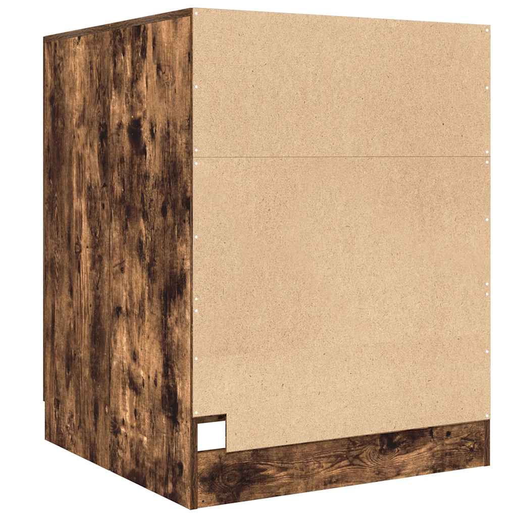 Mobile per Lavatrice Rovere Affumicato 71 x 71,5 x 91,5 cm