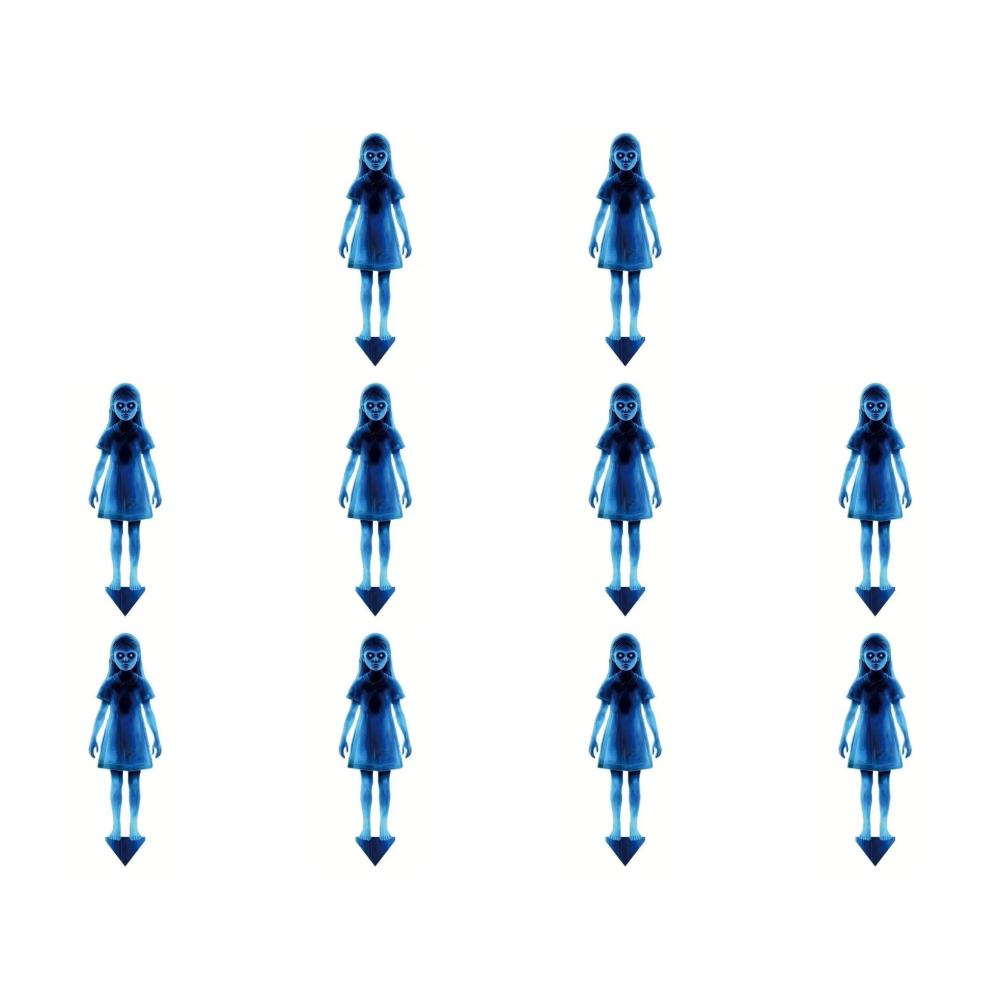 Halloween Metal Yard Signs Ghosts Garden Stake Outdoor Halloween Decorations Spooky Ghost Yard Sign for Lawn Patio Haunted House