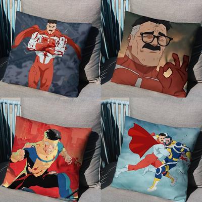 Cool Nolan Grayson Invincible  Cushion Cover Suitable For Sofa Car Bedroom Office Cushions Decorative Pillow Case