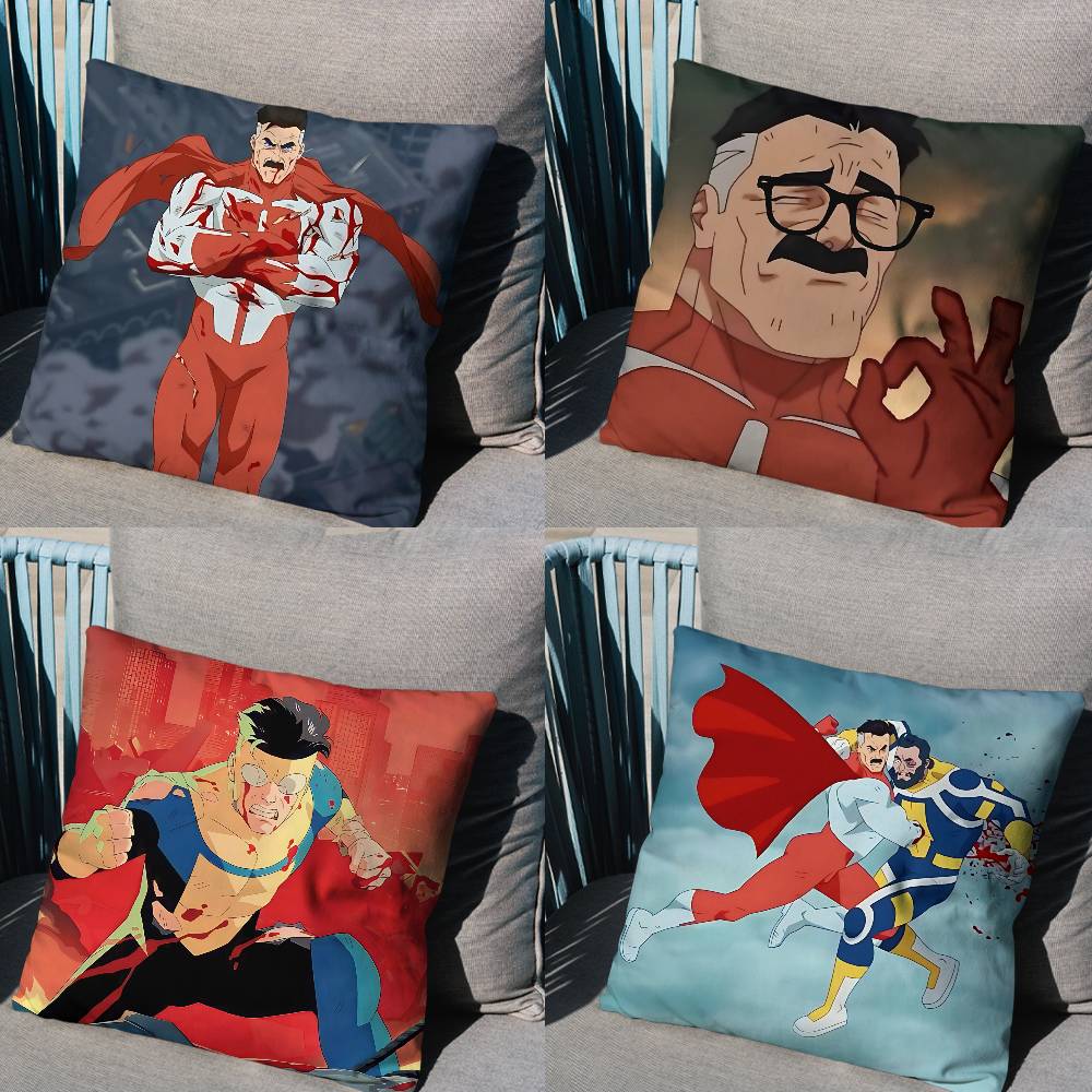 cool Nolan Grayson Invincible Cushion Cover Suitable For Sofa Car Bedroom Office Cushions Decorative Pillow Case
