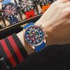 POEDAGAR Luxury Watch For Men Date Chronograph Luminous Waterproof Silicone Male Watch Fashion Sports Quartz Men's Watches