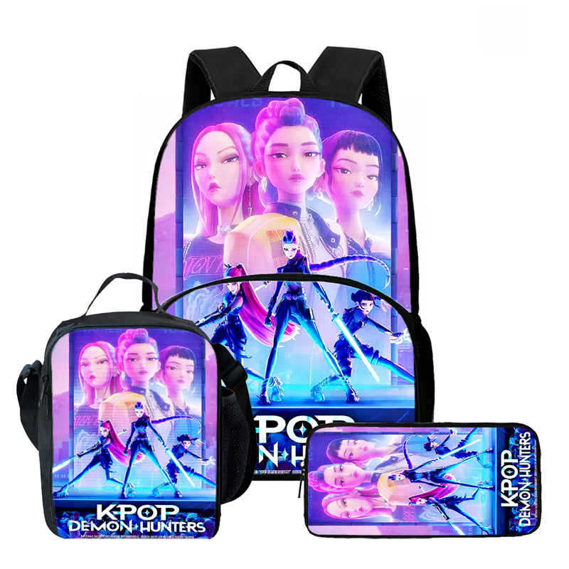 Kpop Witch Hunter Group Schoolbag High Definition Printing Casual Cross Border Light Backpack One Piece Hair