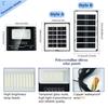 Outdoor Solar Lights Solar Flood Light With Remote Control Waterproof LED Lights LED Solar Powered Wall Light For Garden Balcony