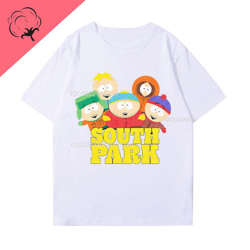 Camiseta South Park Howdy Cartunisex Quotation Short Sleeve Funny Humor Cartoon Enthusiast Camisa Oneck Cotton Printed Summer Shirt