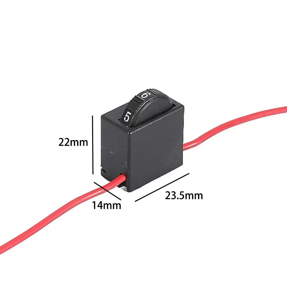

6 Speed Controller Switch For Electric Grinder DR2-6/1FE 12A 250V Power Tool Accessories And Parts Plastic Replacement China Mainland