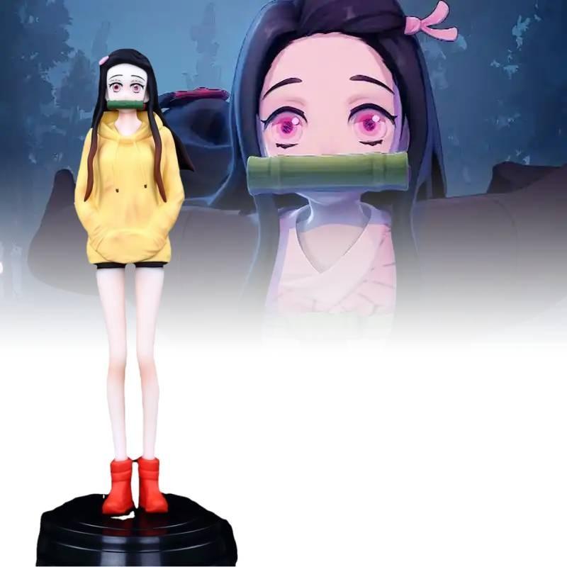 Exquisite Demon Slayer Nezuko Anime Figure Pvc 19cm Collectible Display Model