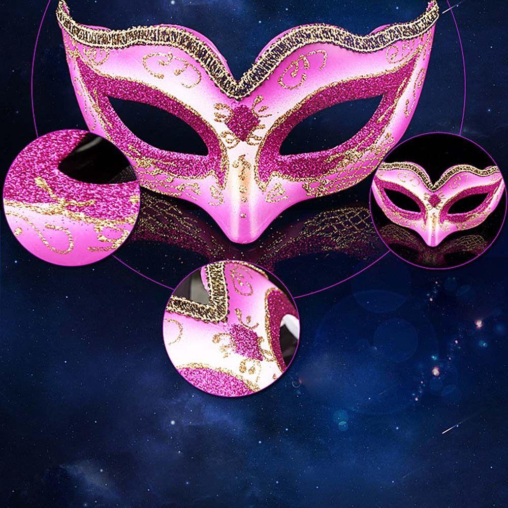 Plastic Eye Half Face Mask Eye Half Face Cosplay Accessory Halloween Mask  Toys Gifts