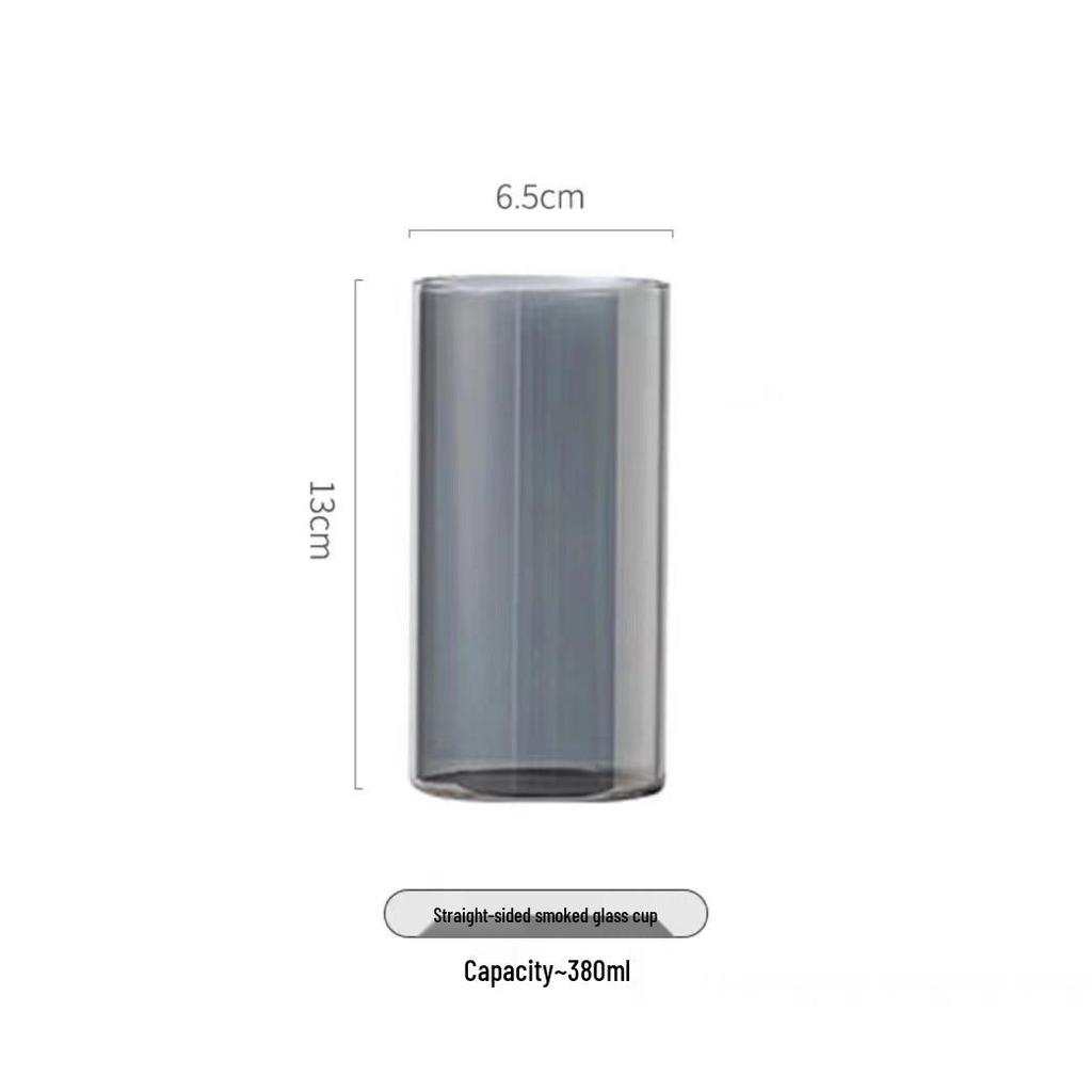 Amber High-Capacity Glass Pitcher Set for Cold Beverages