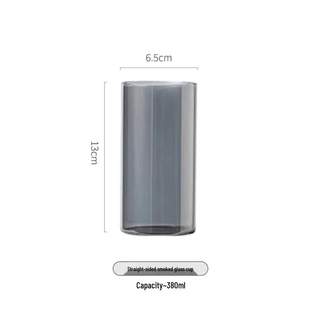 

Янтарный стеклянный кувшин большого объема для холодных напитков