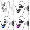 Students 3.5mm Wired Earbuds Hifi Headphones In-ear Sports Headphone Men Women