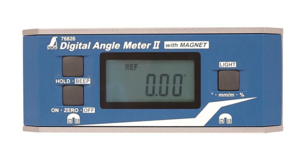 

Shinwa Sokutei Digital Angle Meter II Dustproof and Waterproof with Magnet 76826