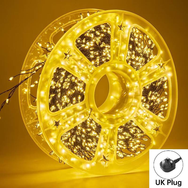 Firecracker Copper Led Wire Light String Green Outdoor Holiday Supplies Garden