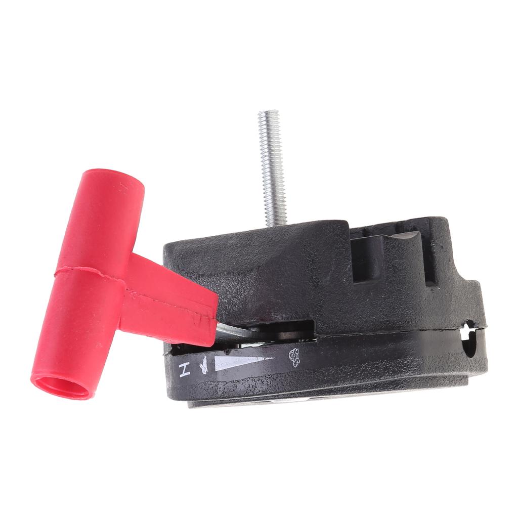 Black+Red Durable Lawn Mower Replacement Parts Plastic Throttle Switch Parts