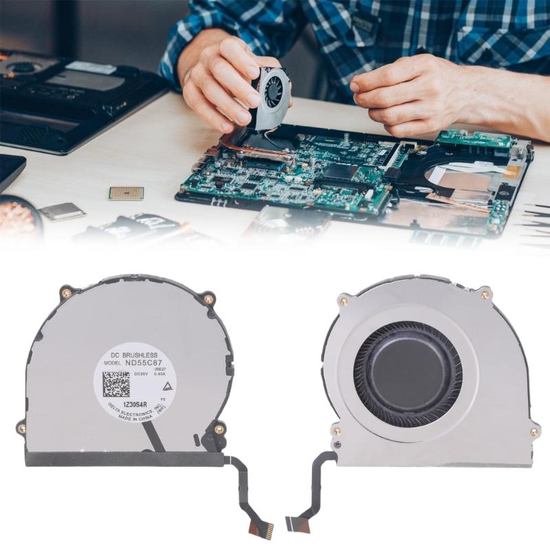 CPU Fan Laptop Cooling Fan DC5V 0.4A 4Pin CPU Coolers for MateBook X 2020 2021 Heatsink Part