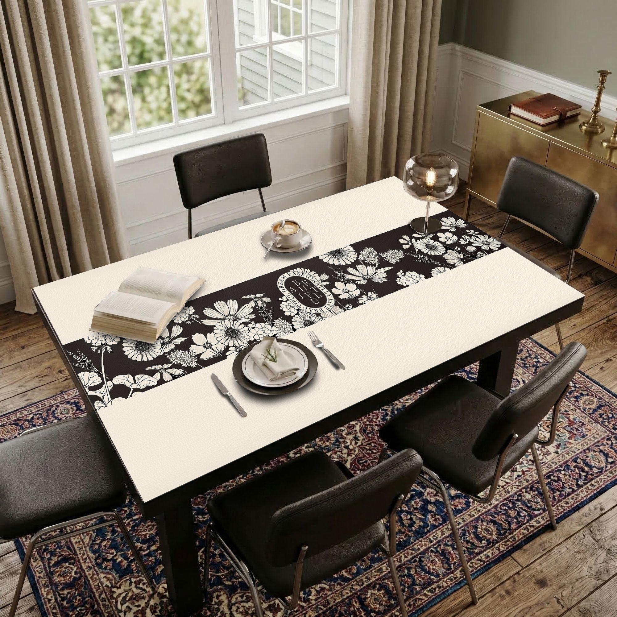 

Placemats, sideboard mats, waterproof, heat-resistant, washable, living room table mats, coffee table mats 30x40cm бежевый