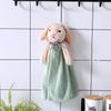 Lucky Rabbit Hanging Children's Quick-Dry Hand Towel - Absorbent for Kitchen & Bathroom