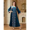 Ramadan Eid Muslim Dress Dubai Vestidos Long Robe Morocco Saudi Abayas Kaftan Dresses