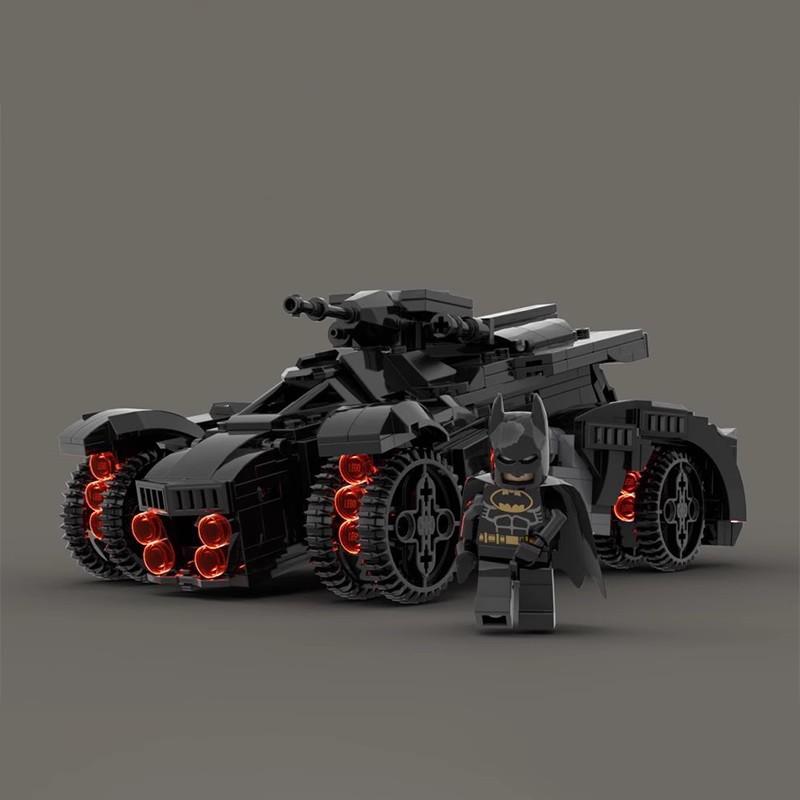 

-167088 Бэтмобиль из игры Arkham Knight, сборный конструктор, элемент декора, игрушка, креативный, мужской, совместимый [excluding minifigures]
