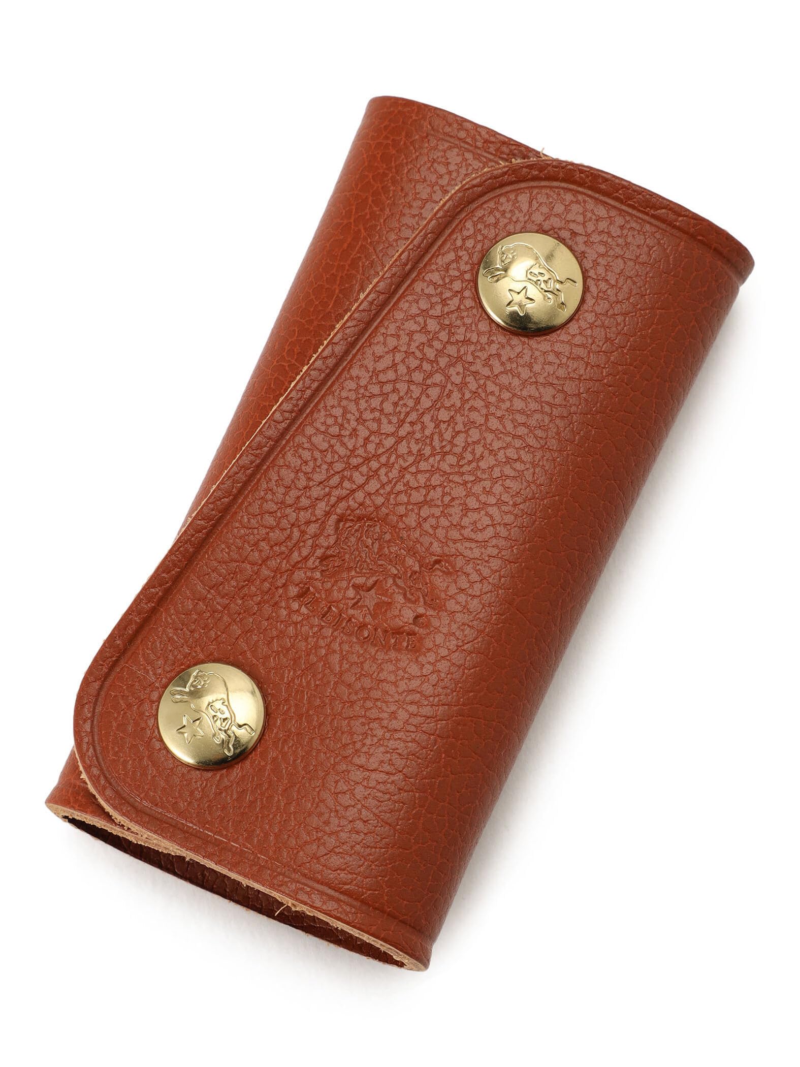 

Key case F Red brown [Il Bisonte] 54_1_54252305151