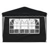 Pop Up Party Tent 288 X 288 X 245 Cm Anthracite Oxford Fabric
