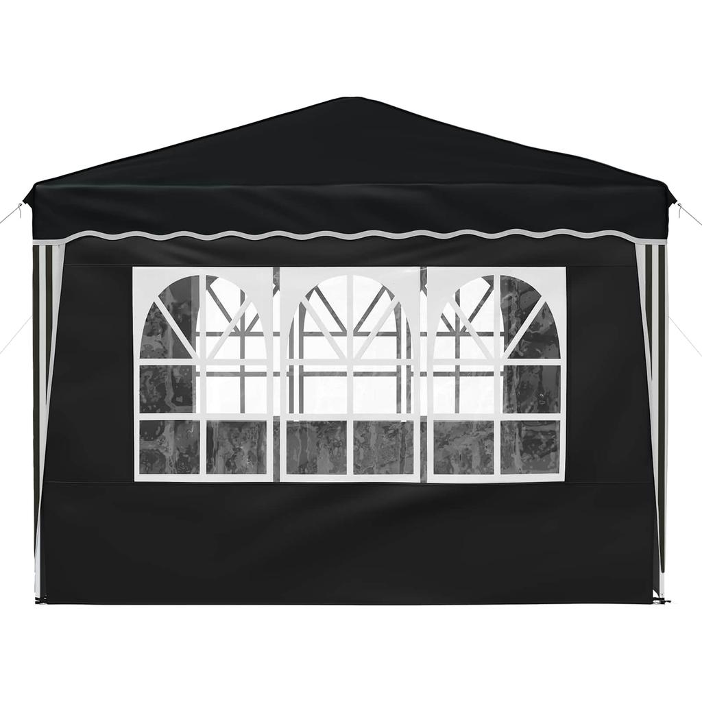 Pop Up Party Tent 288 X 288 X 245 Cm Anthracite Oxford Fabric