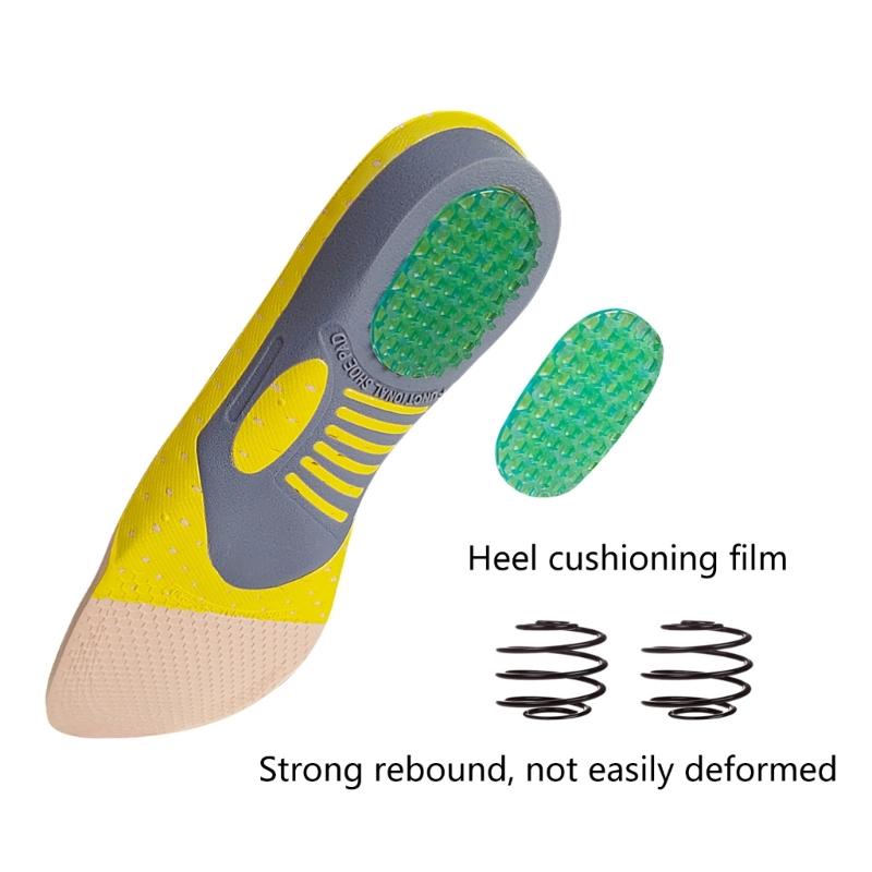 Orthopedic Insoles Orthotics Flat Foot Health Sole Pad for Shoes Insert Arch Support Pad for Plantar Feet Care Insoles