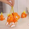 Anime Game Pokemon Magikarp Figure Lovely Keychain 3D Printed Kyogre Groudon Rayquaza Fridge Magnet Bag Keyring Car Hanging Key Pendant