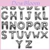 Elegant Gold Silver 16" Foil Letter Number Balloons For Birthday Party Decor
