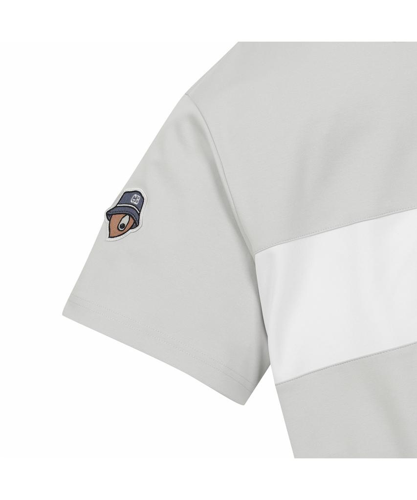Goldeunbeeo (M) Chest Boarder Line Sweatshirt G4Tam26271Gyx