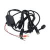 Kleine wasserdichte Motorrad-Handy-Ladegeräte mit 2 USB-Anschlüssen und 30W Ausgangsleistung für Motorräder und Elektrofahrräder